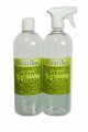 Brightly Green Bathroom Cleaner Concentrate 32oz with 32oz Empty Labeled Bottle